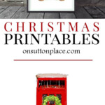 Free Farmhouse Christmas Printables Christmas Printables Free