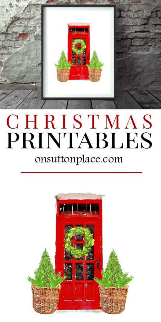 Free Farmhouse Christmas Printables Christmas Printables Free 