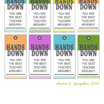 Hands Down You Re The Best Teacher Around Free Printable Free Printable