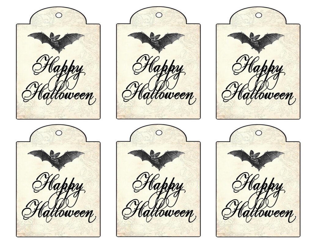 The Decorated House Free Halloween Gift Tag Printable Digital Download