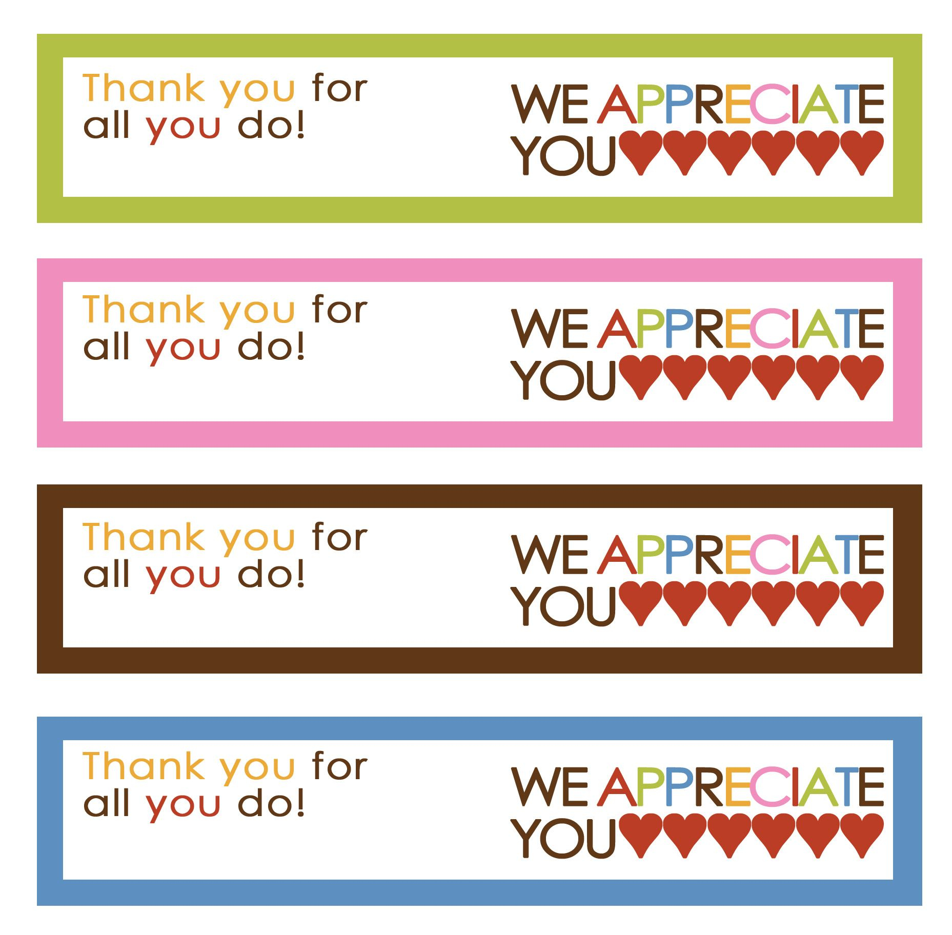 Tags stickers Teacher Appreciation Printables Teacher Appreciation