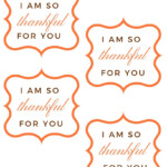 FREE So Thankful For You Printable Gift Tag For Thanksgiving