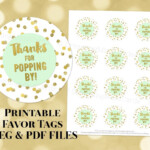 Thanks For Popping By Free Printable Free Printable