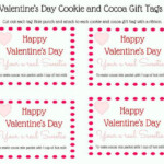 Cocoa And Cookie Gifts For Valentine s Day With Free Printable Tags