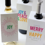 Holiday Wine Bottle Gift Tags Free Printable Wine Bottle Gift Tags