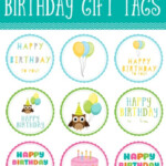 FREE Printable Birthday Gift Tags