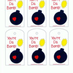 You re Da Bomb Printable Tag Youre The Bomb You Are The Bomb